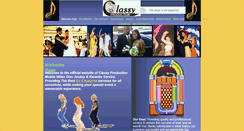 Desktop Screenshot of classyproduction.com
